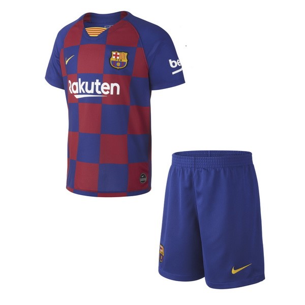 Barcelona Trikot Heim Kinder 2019-20 Blau Rote Fussballtrikots Günstig